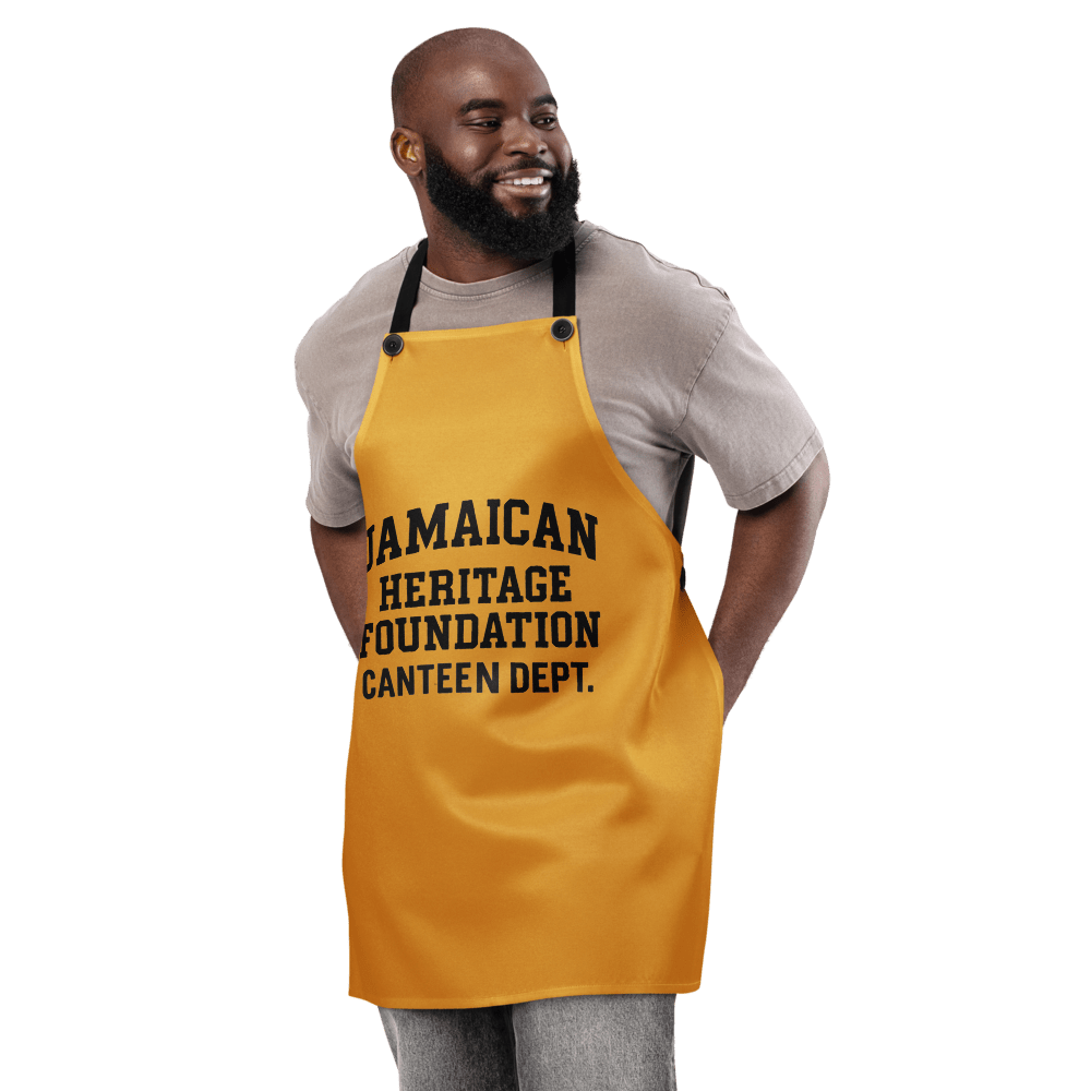 Jamaican Heritage Foundation Apron - Unique Cooking Gear for Food Lovers - Chinchilla Choons